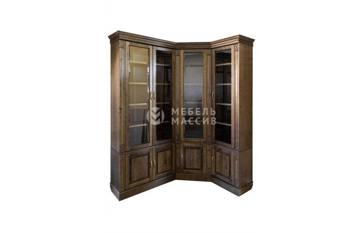 Шкаф книжный угловой Флоренция 2